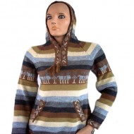 Lot 24 Peruvian Hoddie Sweaters Alpaca Wool Shakira Design