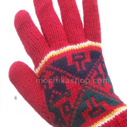 Lot 20 Peruvian Gloves Colorful Reversible Alpaca Blend Wool