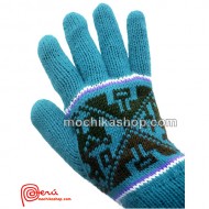 10 Wholesale Peru Gloves Reversible Handmade Alpaca Wool Blend