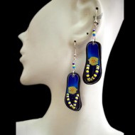 Lot 24 Amazing  Flip Flop Earrings, Mixed Images