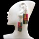 50 Beautiful Bamboo Earrings Varied Colors