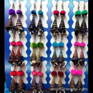 06 Beautiful Shell Earrings of Sea Snail Spiral Design
