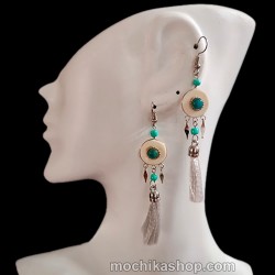 24 Amazing Peruvian Bone Earrings Teardrop Design