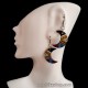 12 Pretty Wholesale Wood Earrings Assorted Colorful Images