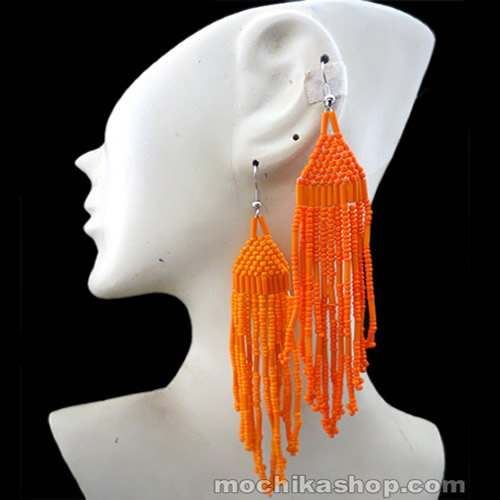 12 Peru Wholesale Earrings handmade Mostacilla Beads Colorful