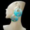 06 Pretty Peru Handmade Mother of Pearl Earrings Donuts Design