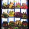 Lot 24 Peru Wholesale Totumo Earrings Colorful Mixed Boho Images