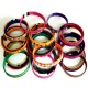 50 Gorgeous Wholesale Colorful Cane Arrow Bracelets Medium Size Design