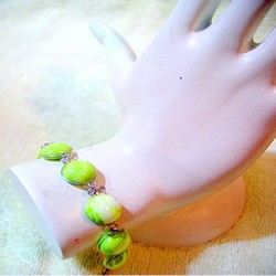 Lot 50 Pretty Murano Glass Bracelets, Assorted Pearls Model