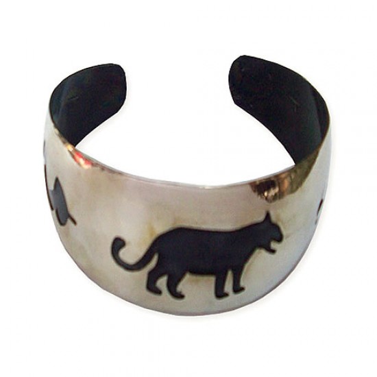 12 Nice Alpaca Silver Cuff Bracelets, Andean Images