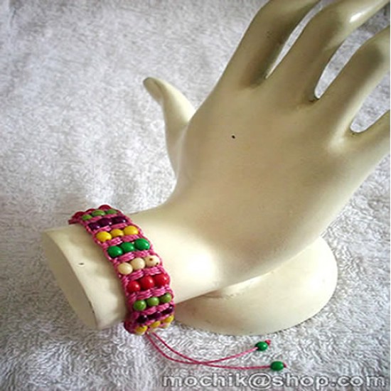 Lot 24 Beautiful Achira Woven Bracelets handmade with Woven