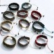12 Nice Achira Seeds Bracelets, Colorful Design