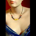 Wood Choker Necklaces