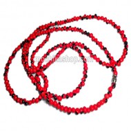 12 Wholesale Large Necklaces Handmade Huayruro Baby Seed Beads