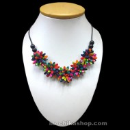 Beautiful Wholesale Melon Seeds Choker Necklaces - Multicolor Design