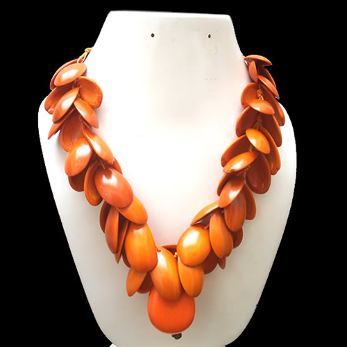 06 Prety Necklaces Handmade Palmito Seeds & Tagua Seed Beads