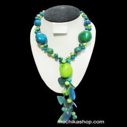 06 Wholesale Peruvian Classic Necklaces Handmade Tagua Beads and Acai Seeds