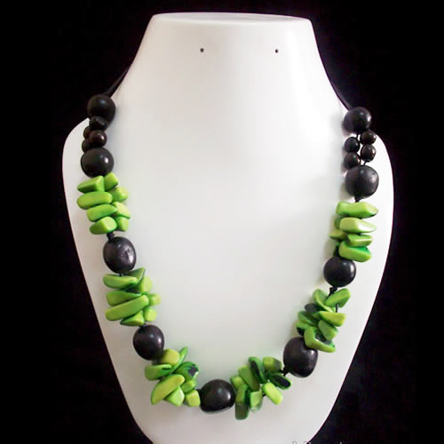 12 Beautiful Choker Necklaces Handmade Tagua Cascajo Beads