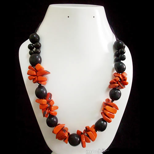24 Pretty Necklaces Handmade Tagua Cascajo Beads & Bombona Seeds