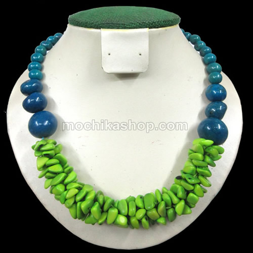 24 Amazing Necklaces Handmade of Tagua Beads Cascajo & Bombona Seeds