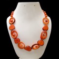 Tagua Heart Beads