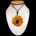 Tagua Rosette Flower Design