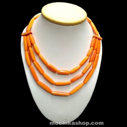 06 Beautiful Tagua Choker Necklaces handmade Tagua Seed beads, Inca Design