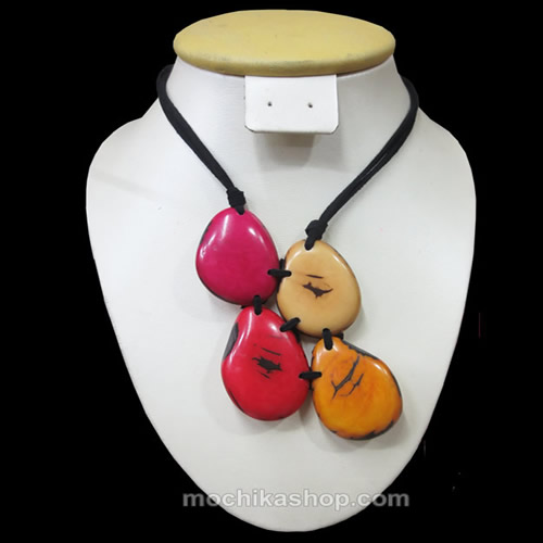 24 Amazing Chokers Tagua Flat Necklaces  - Boho Design