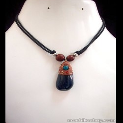 Wholesale 50 Quartz Stone Pendants Necklaces Handmade Duropox