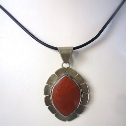 12 Wholesale Ethnic Peruvian Stone Pendants Necklaces Handmade