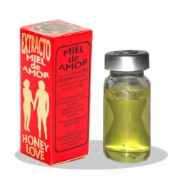 Honey Love Oil  to Attract the Beloved, Little flask x 20 ML - Pack x 12 units