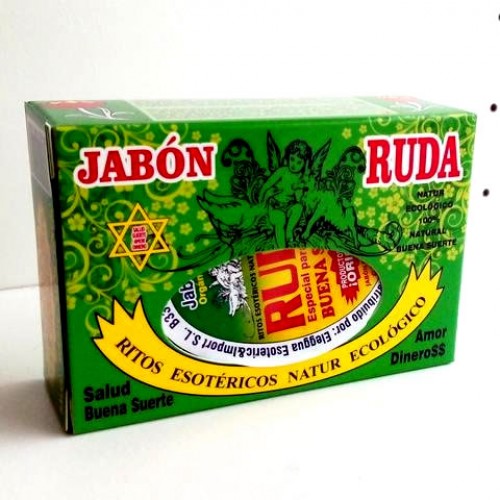 Peruvian Rue Soap Bar (Jabon de Ruda) , Box of 90 gr