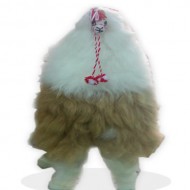  Gorgeous Llama Doll  Handmade  Soft Fur Wool Natural Color
