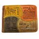 01 Georgeous Wallet Handmade Leather ANDEAN Carved Images