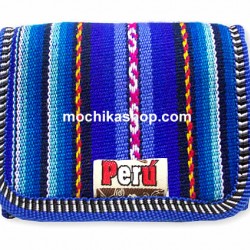 06 Pretty Aguayo Fabric Wallet for Men, Assorted Tribal Colors