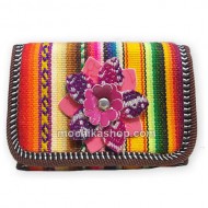 04 Beautiful Peruvian  Wallet Handcrafted of Aguayo Fabric, Assorted Colors