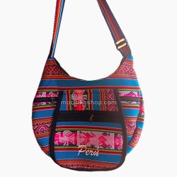 04 Pretty Aguayo Fabric Handmade Handbag, Diaper Bag Design