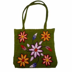 12 Gorgeous Embroidered  Ayacucho Handbags Handmade, Floral Design