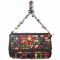 01 Pretty Handmade Medium Size Coconut Shell Beaded Handbag for Women