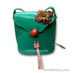 04 Pretty Leather Crossbody Shoulder bag Handmade, Assorted Colors