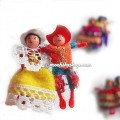  Worry Dolls Brooches