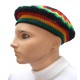 06 Hat Beret Rasta Reggae Handmade Crochet Yarn