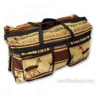 12 Gorgeous Duffel Bag Handmade Aguayo Blanket, Assorted Colors