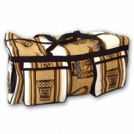 04 Beautiful Aguayo Blanket Manta Duffel Bag, Assorted Colors