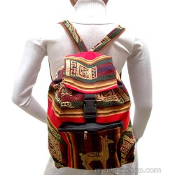 12 Gorgeous Aguayo Backpacks Handmade, Assorted Colors