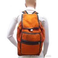 06 Beautiful Andean Backpack Hand Woven Sheep Wool 