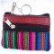 08 Beautiful Aguayo Fabric Coin Purses with Hoop for Keys