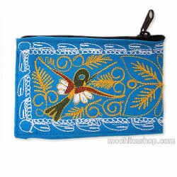 06 Pretty Embroidered Colca Canyon Coin Purses, Assorted Images Design 