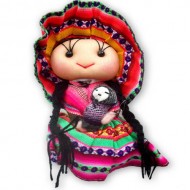 04 Pretty Andean Dolls Handmade of Cusco Blanket