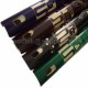 50 Gorgeous Peruvian Colorful Bamboo Carved Flutes Assorted Colors